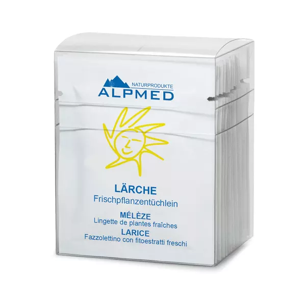Alpmed salviette per piante fresche larice 13 pezzi
