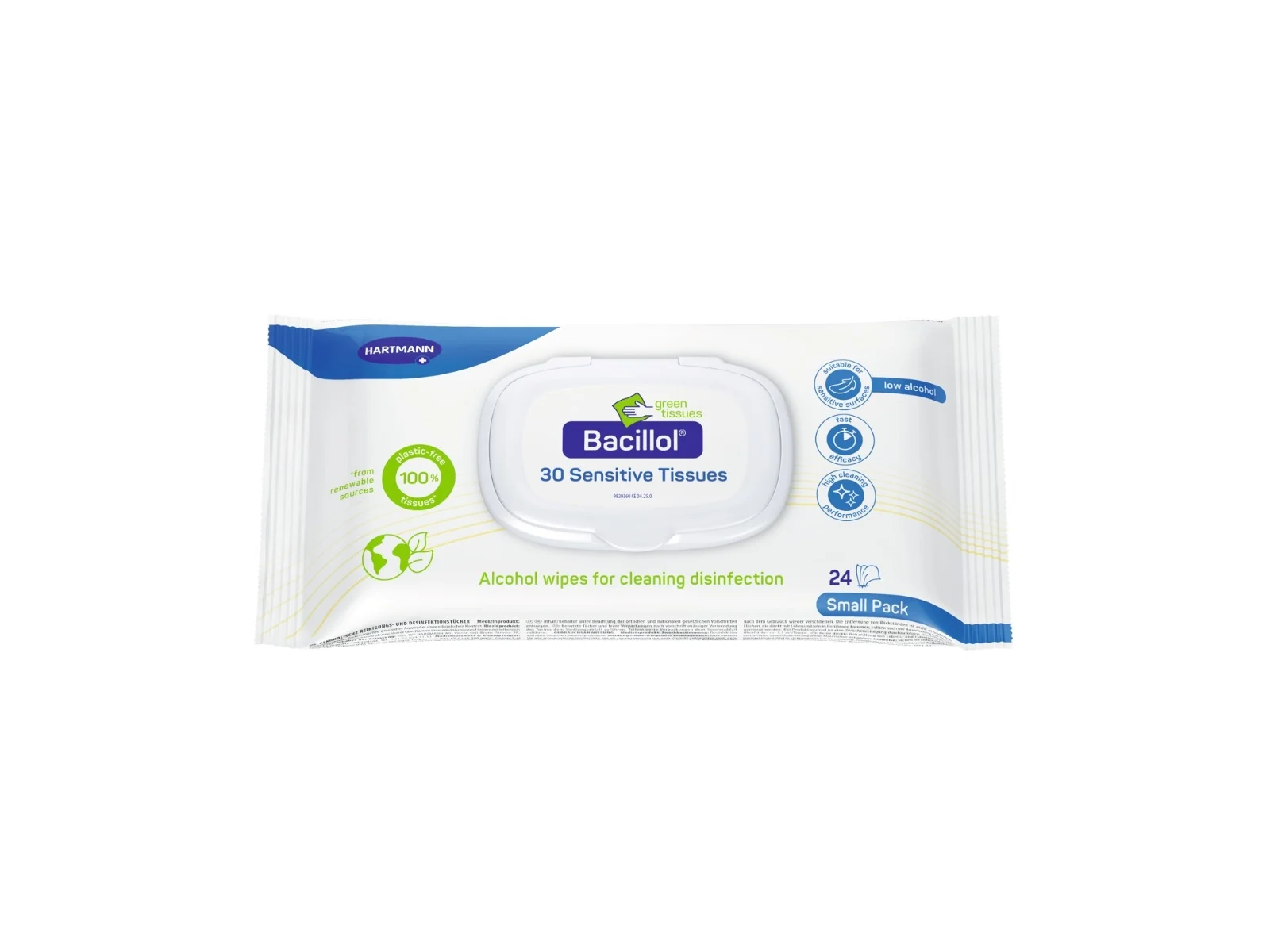 BACILLOL 30 Fazzoletti sensibili 24 pezzi