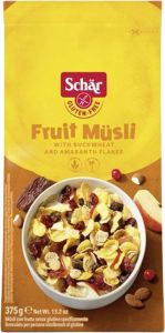 Schär Müesli Frutta senza glutine Btl 375g