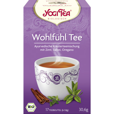 Tè Yogi Benessere 17 x 1,8 g