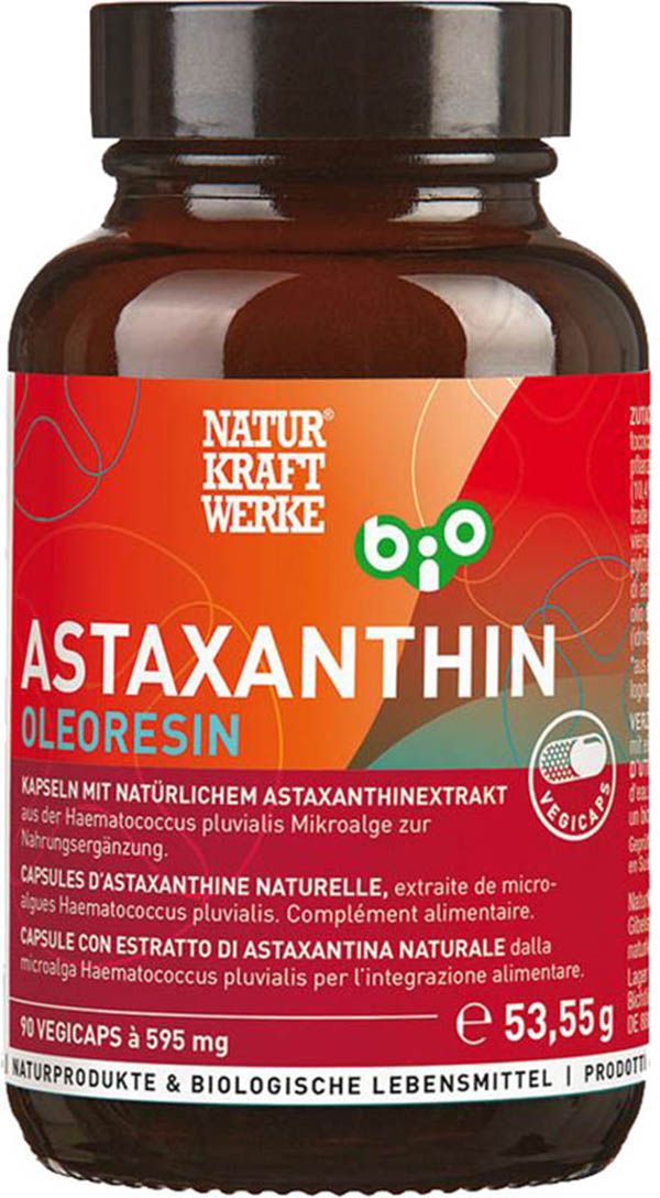 NATURKRAFTWERKE Astaxantina Vegicaps Bio 90 pezzi