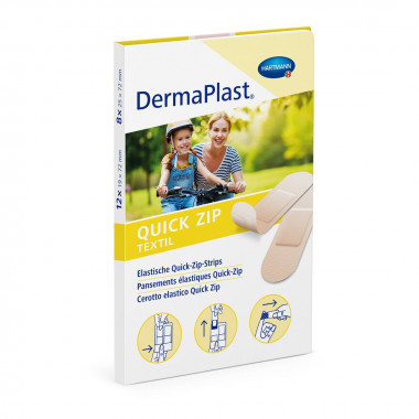 DermaPlast Quick Zip Pflaster 2 Grössen 20 Stück