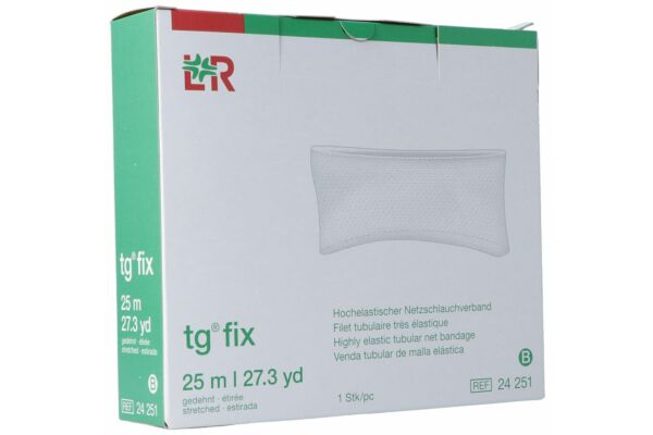tg fix benda tubolare a rete altamente elastica 25m B per estremità piccole (più dita/mano/piede)