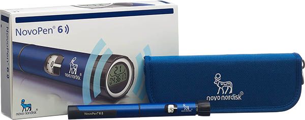 Dispositivo di iniezione Novopen 6 blu