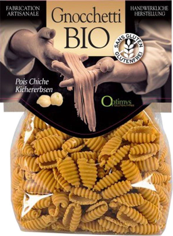 Optimys Gnocchetti di ceci biologici Btl 250g