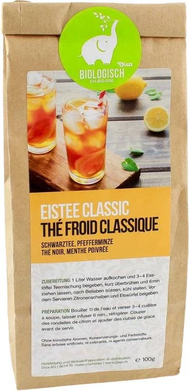 DIXA Tè freddo biologico classico 100g