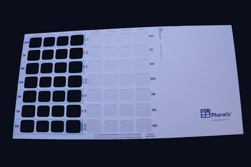 Carte blister Pharmis Cubo 250 pezzi