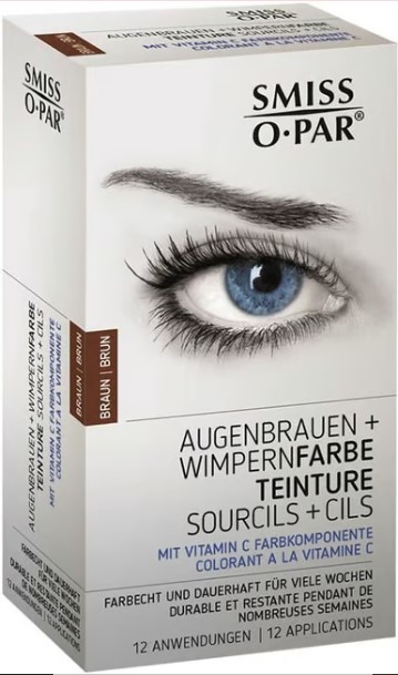 SMISS O-PAR Colore per sopracciglia e ciglia marrone 5ml