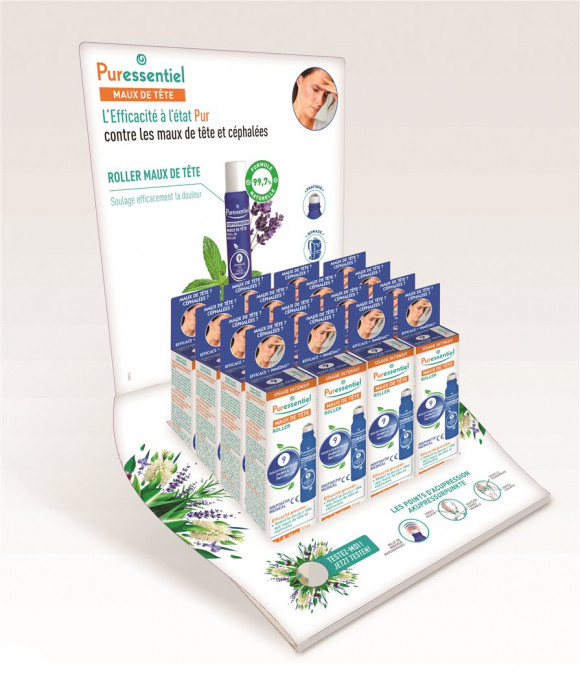 Puressentiel Disp Crema Testa Roll-on 12pz+1 tester