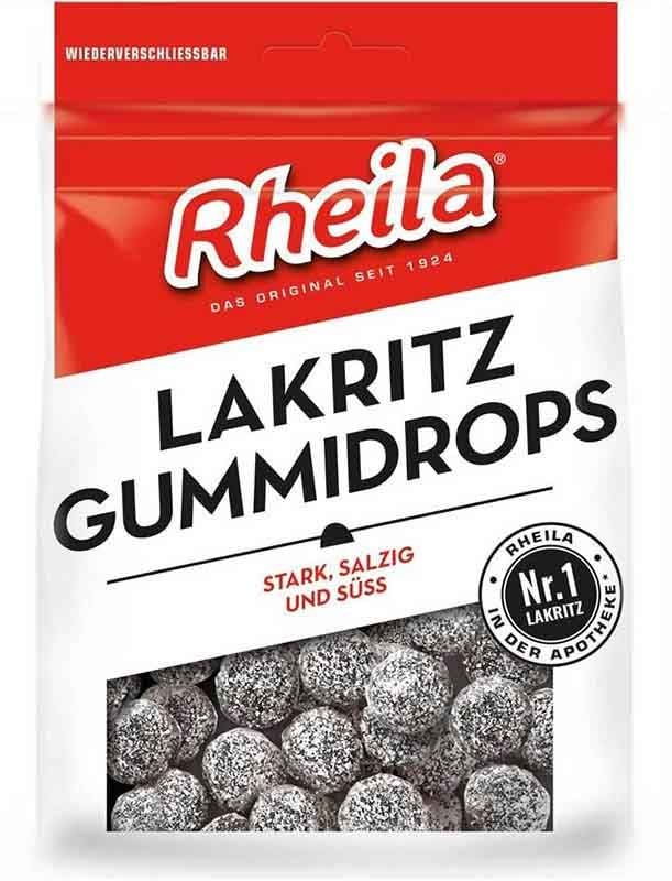 Soldan RHEILA gocce di gomma alla liquirizia 90g