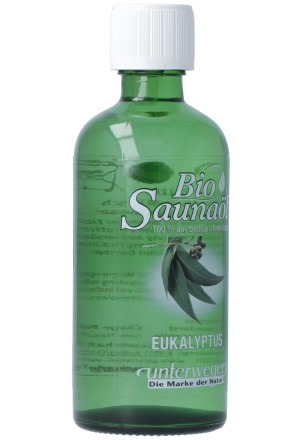 Unterweger Olio biologico per sauna all'eucalipto 100ml