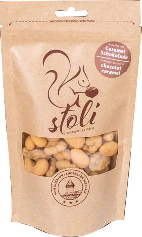 STOLI miscela di noci con caramello e cioccolato 175g