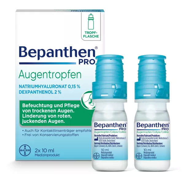 Bepanthen® PRO Augentropfen 2 x 10ml
