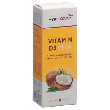 Kingnature Vitamina D3 Vida 30ml