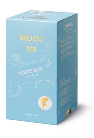 Bustine di tè Sirocco Blu gentile 20 pezzi