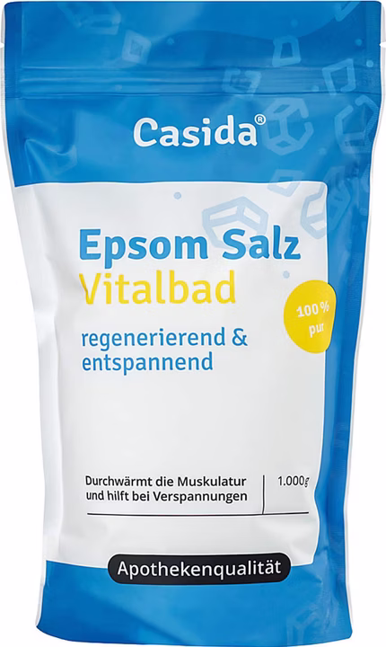 Casida Sale di Epsom Bagno Vitale 1000g