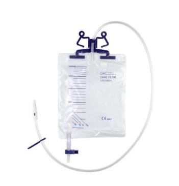 GHC sacca per urina CAREFLOW 2l 110cm st Abl RLV Halt