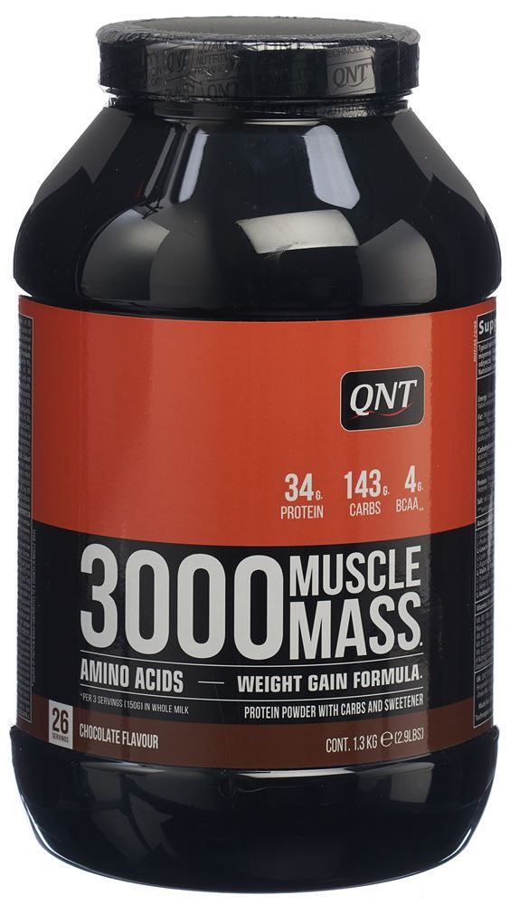 QNT Muscle Mass 3000 Cioccolato Ds 1,3kg