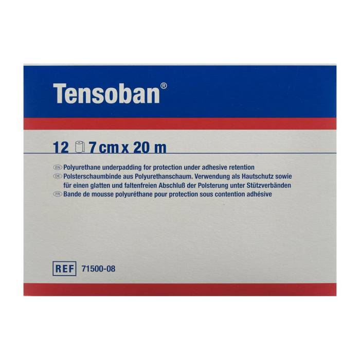 TENSOBAN benda di schiuma per imbottitura 7cmx20m 12 pezzi