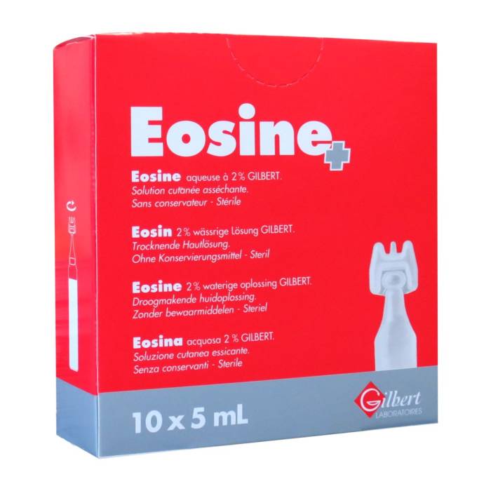 Gilbert Eosina soluzione 2% 10 Monodos 5ml