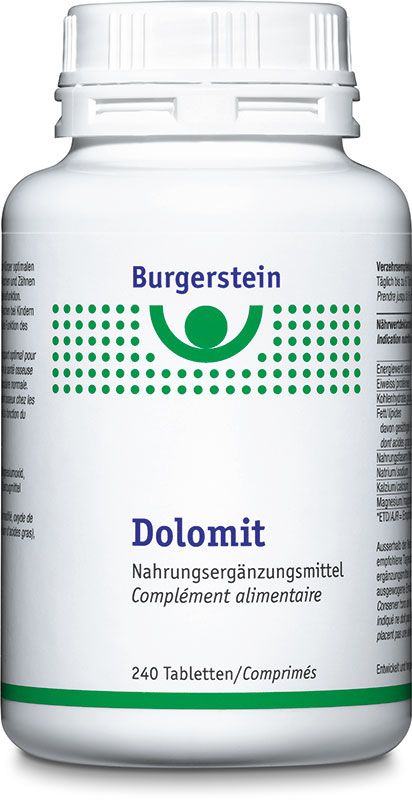 BURGERSTEIN Compresse di Dolomite 240 pezzi