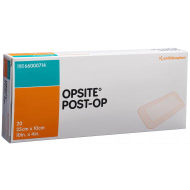 Medicazione con film Opsite Post OP 25x10cm sterile 20 confezioni