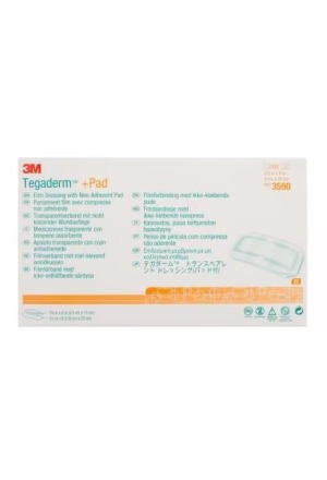 3M TEGADERM+PAD 9x20cm Tampone per ferite 4,5x15cm (n) 25 pezzi