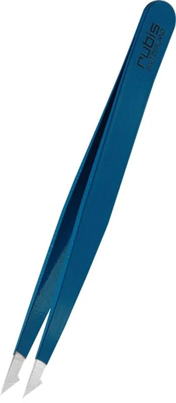 Pinzette Rubis evolution blu Inox
