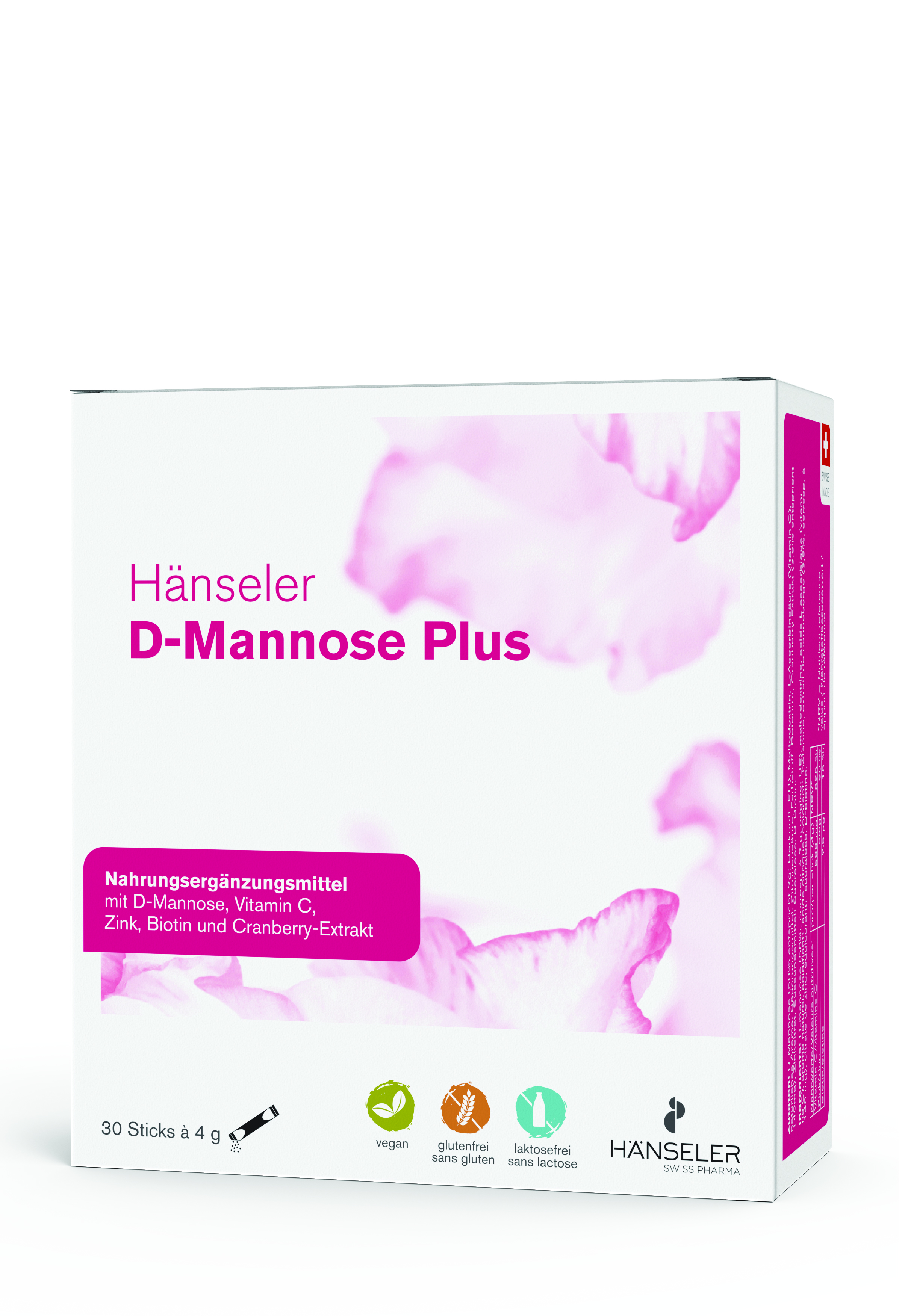 Hänseler Combi D-Mannose Plus + Gel 30 bastoncini da 4g + 30ml