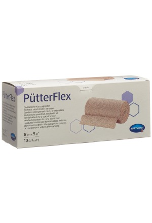 Pütter Flex Bandage 8cmx5m 10 pezzi