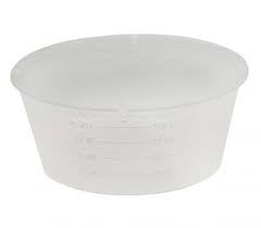 BASTOS vassoio monouso 120 ml plastica sterile