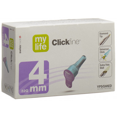 aghi per penna mylife Clickfine 4mm 32G 100 pezzi