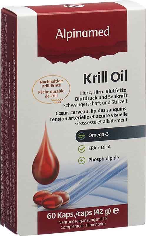 Capsule di olio di krill ALPINAMED 60 Capsule