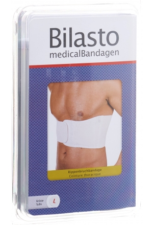 BILASTO supporto per fratture costali XL bianco