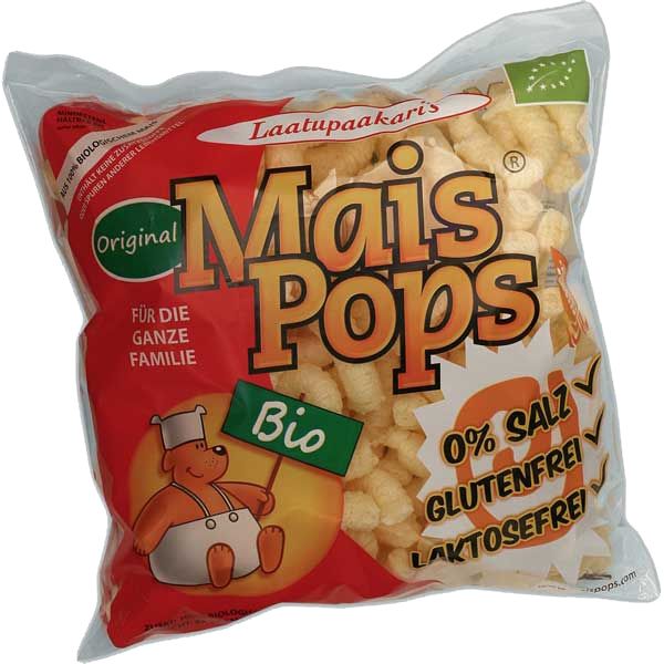 Corn pops, lo snack sano per bambini biologico 65g