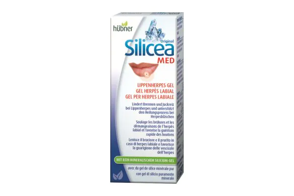 Hübner Silicea gel per herpes labiale 2g