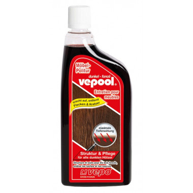 Vepool lucidante per mobili liquido scuro 300ml