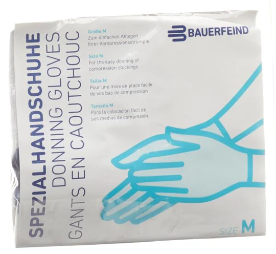 Bauerfeind HANDSCHUHE M blau 1 Paar