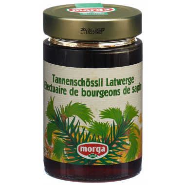 MORGA marmellata Tannenschössli Latwerge 375g