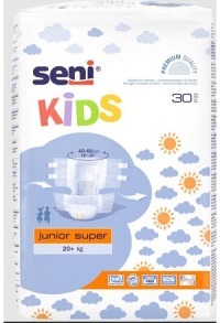 Seni Kids Junior Super +20kg 30 pezzi
