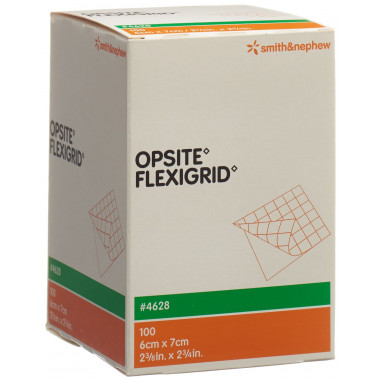 OPSITE FLEXIGRID Medicazione per ferite 6x7cm 100 Btl