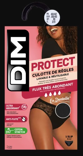 DIM OCS Protect Slip 44-46 nero molto resistente