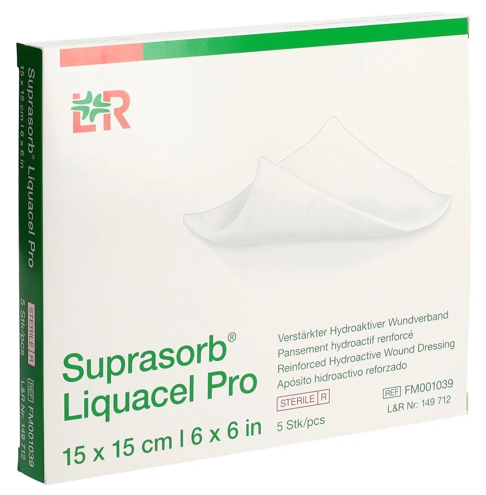 Suprasorb® Liquacel Pro 15x15cm 5 pezzi