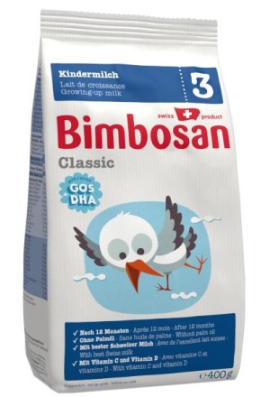 Bimbosan Classic 3 ricarica latte per lattanti Btl 400g