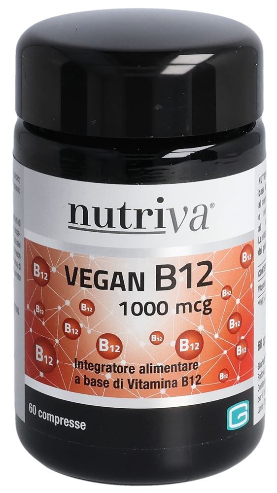 NUTRIVA Vegan B12 Tabl 1000 mcg 60 pezzi
