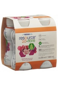 Resource 2.0 Fibre Frutti di bosco 4 x 200 ml