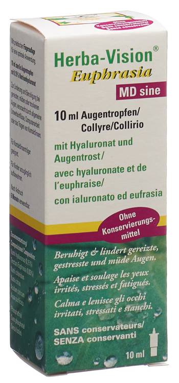 Herba Vision Euphrasia MD sine gocce oculari 10ml