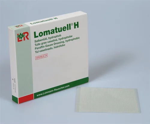 LOMATUELL H Impacchi con pomata sterili 10 x 30 cm, 10 pezzi