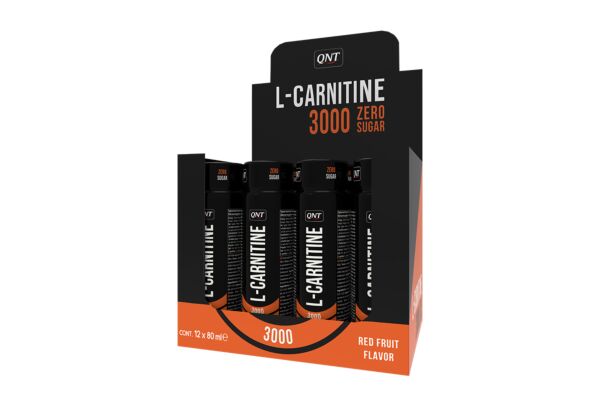 QNT L-Carnitina Shot 3000 mg 12 x 80ml