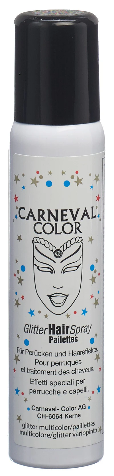 CARNEVAL Colour Glitter Spray per capelli colorato 100ml